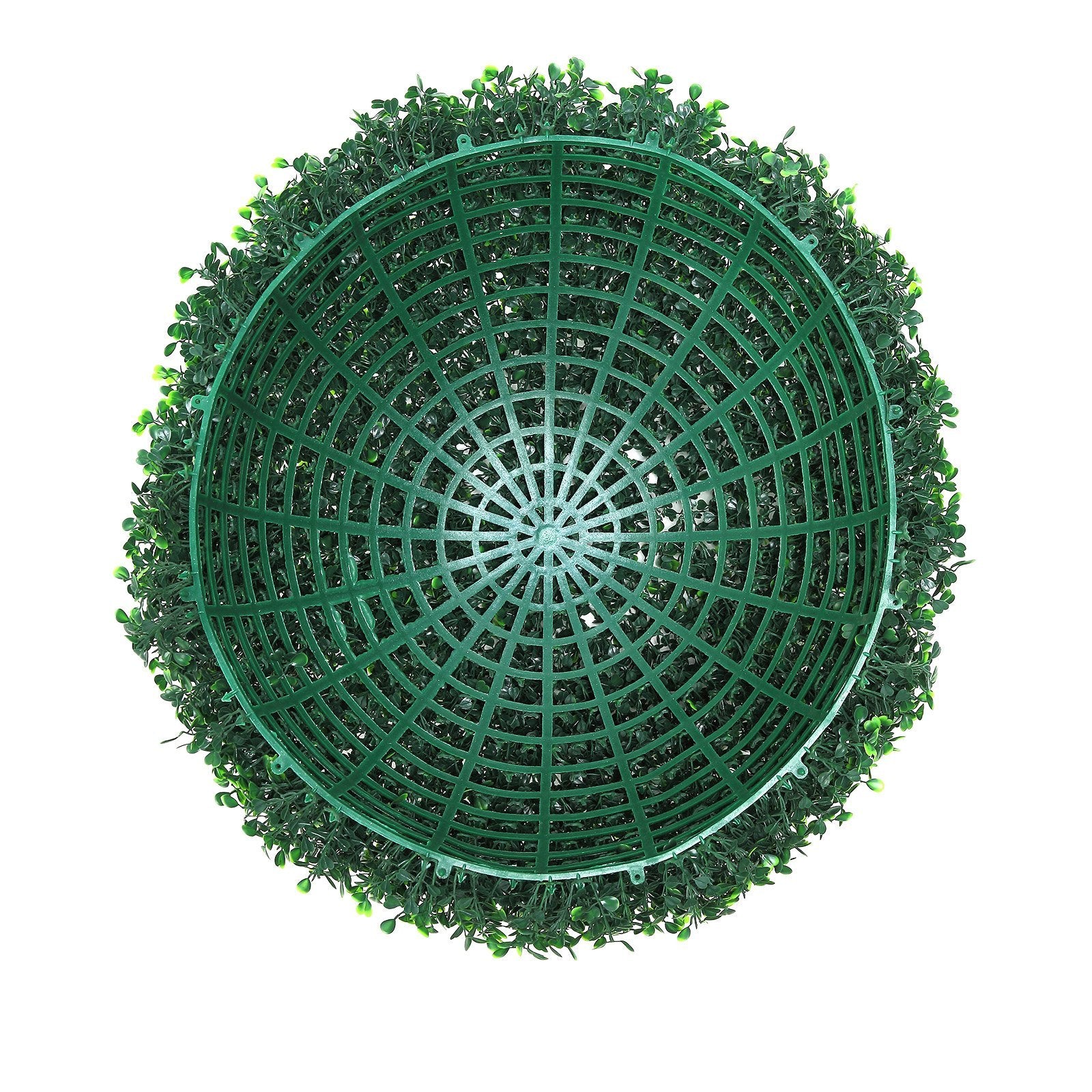Artificial Topiaries Boxwood Trees,  Ball-Shape Faux Topiaries Plant, All-year Green Feaux Plant Decorative Balls Balcony,Garden, Wedding And Home