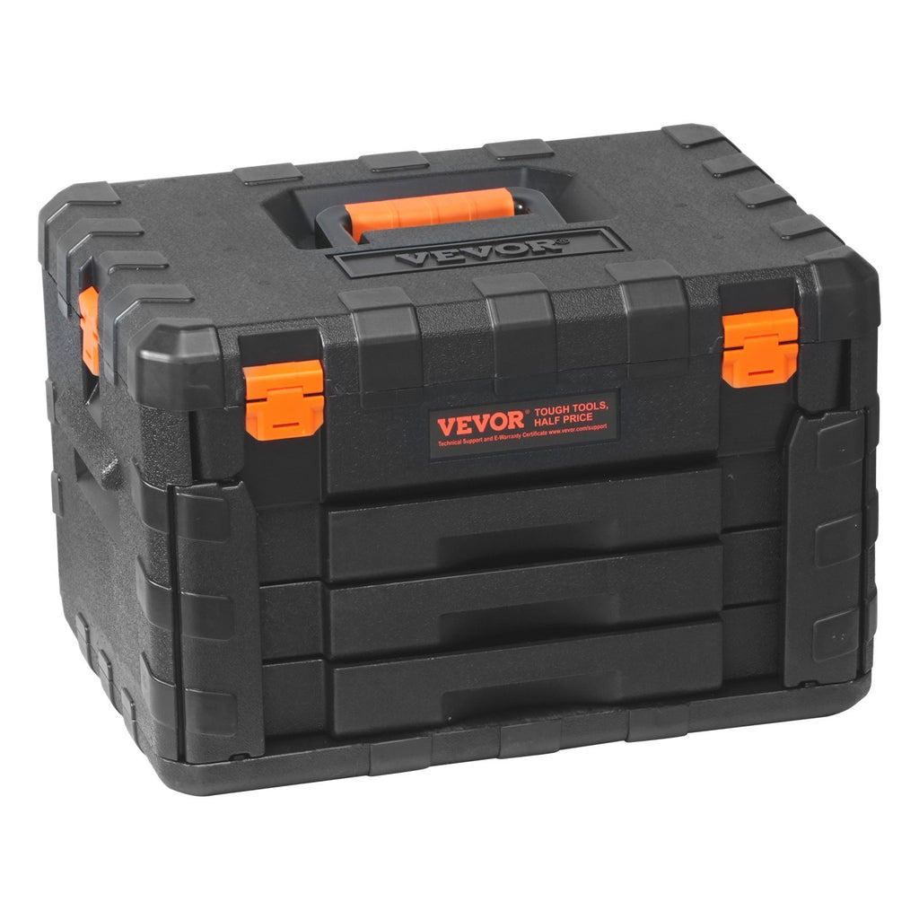 Mechanics Tool Set And Socket Set, Drive Deep And Standard Sockets, 450 Pcs SAE And Metric Mechanic Tool Kit With Bits, Hex Wrenches, Combination Wrench, Accessories, Storage Case